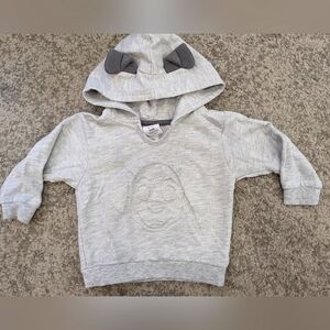 Disney grey hoodie. Dalmatian dog. 18months.